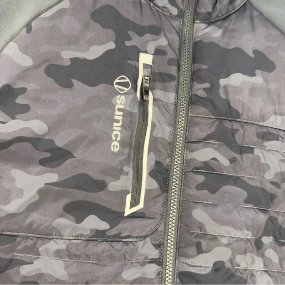 Sunice Hamilton Hybrid Climaloft Lightweight Thermal Stretch Jacket Men Sz L - Picture 3 of 11